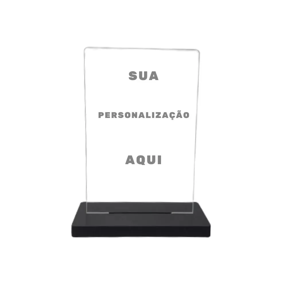 Troféu Personalizado em Acrílico 